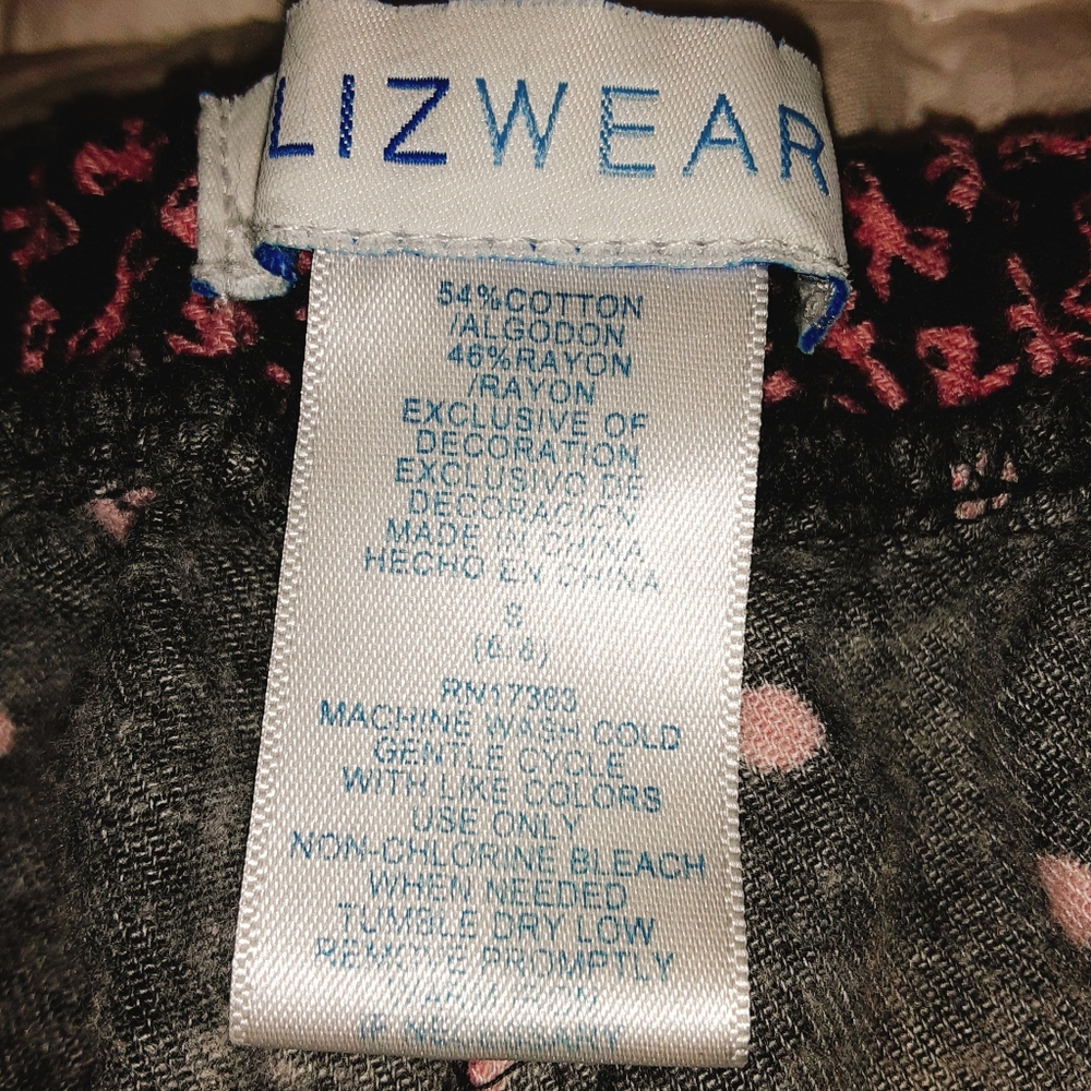 LizWear Pink Polka Dot PJs - Picture 6 of 8